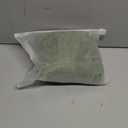 CaliTime Throw Pillow Covers Decorative 20 X 12 Inches Pack of 2 Cozy Solid Dyed Soft Chenille Cushion Cases with Pom Poms for Couch Sofa Bed Living Room Home Forest Green