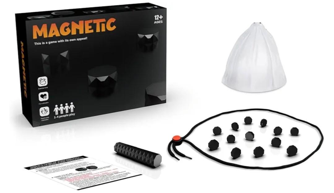 Magnetic Chess Game Set Battle Chess Suitable for Ages 12+ Kids with Magnetic Effects, Educational Chess Game, Surprise Toy, Party Supplies for Family Gatherings and Travel