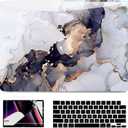 B BELK Compatible with MacBook Pro 14 inch Case M5 2026-2021 M4 M3 M2 M1 A3426 A3427 A3112 A3185 A3401 A2918 A2992 A2779 A2442, Plastic Hard Shell Case+Keyboard Cover+Screen Protector, Blue Marble