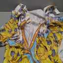 FYEARFOX Women's Button Down Shirt Dress Ruched Split Maxi Dresses Long Sleeve Wrap V Neck Tie Waist Party Clubwear (XX-Large, 5)