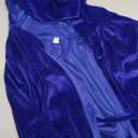 Kids Hooded Velvet Cloak Cape for Halloween Christmas Cosplay Costumes 3-4 Years 04ES