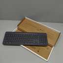 Logitech Signature Slim Solar+ Wireless Bluetooth Keyboard K980 for Mac, Solar and Artificial Light Powered, Up to 10 Years Battery Life, Customizable Keys - Graphite