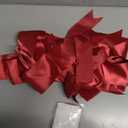 Cabinet Door Festive Ribbons and Bows Decoration Christmas Wreath Bow for Christmas Tree Fireplace Door Party Holidays Wrapping Decorations (8, Red)