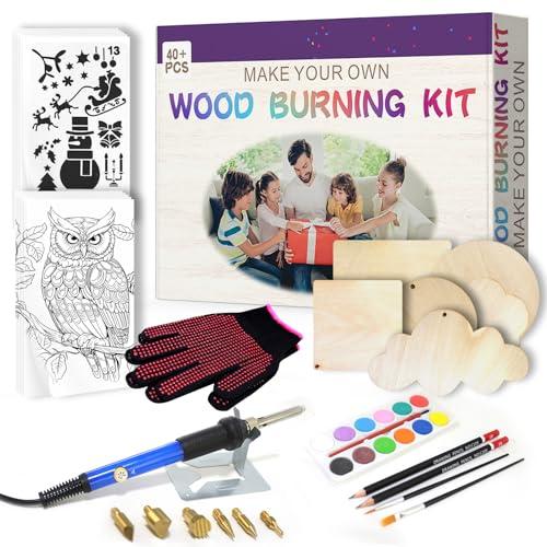 ACRSIKR Gifts for Teens, 11 12 13 14 16 Years Old Teen Boys Girls Gift Arts Crafts Christmas Wood Burning Kit Tool for Teenagers