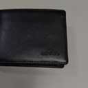 Wallet with Tracker for Men, Works with Apple Find My APP (iOS Only), Air Tag Wallet, Mens Smart Wallets with GPS Tracker,Bifold Leather RFID Blocking, Rechargeable Battery, Gift for Him, Black