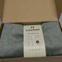 a moment Waterproof Throw Pillow Covers Set of 4,18x18 Inch Outdoor Stain Resistant Pet Friendly Pillowcases Cushion Covers for Patio Sofa and Living Room,Green