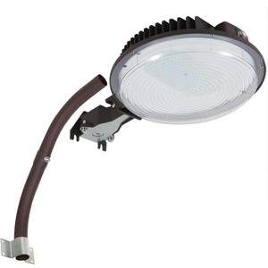 120W LED Barn Light,Dusk to Dawn Outdoor Lighting with Photocell and Mount arm, 5000K Daylight 15600LM,IP65 Waterproof Adjustable Angle Outdoor Flood Light for Yard Garage Securtity Area