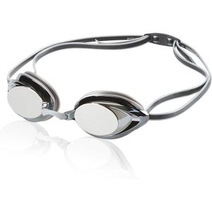 Speedo Unisex-Adult Swim Goggles Mirrored Vanquisher 2.0 (Silver)