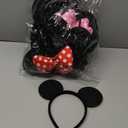 20 PCS Mouse Ears Headbands for Birthday Party Theme Park Costume Play Celebration for Boys and Girls (3color)