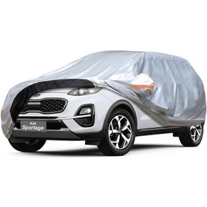 Car Cover Custom Fit Kia Sportage (2010-2025) Waterproof for Automobiles, Oxford Sun Rain Dust Snow Protection (Ships from US Warehouse, Delivery 3-8 Days) (Kia Sportage (2010-2024), Single Layer-Oxford)