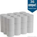 Georgia Pacific 19375 Coreless Bath Tissue, 1000 Sheets/Roll, 36 Rolls/Carton