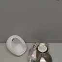 Boncoo Small Touch Lamp for Bedroom Nightstand, 3-Way Dimmable Bedside Lamps Opal Glass Desk Lamp Silver Base, Tiny Table Lamp for Small Spaces Ambient Lighting for Living Room, E12 Bulb Included