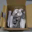 Panasonic Cordless Phone with Answering Machine, Link2Cell Bluetooth Home Phones, Voice Assistant and Advanced Call Blocking, Expandable System with 3 Handsets - KX-TGD863W (White)