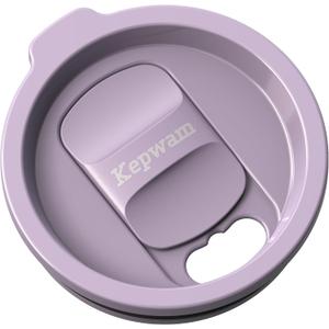 Kepwam Replacement Spill-Resistant Sliding Lid for Kepwam Self Heating Coffee Mug  BPA-Free, Easy to Use & Clean, Compatible with T1, T2 & T2 Plus Smart Mugs (Lilac Violet)