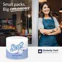 Scott Professional Standard Roll Toilet Paper, Bulk (13607), 2-Ply, Elevated Design, White, Individually Wrapped, Compact for Easy Storage (20 Rolls of 550 Sheets, 11,000 Sheet Total)