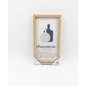 DI CA 10×19 Charcuterie Art on Glass Art