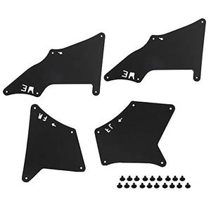 Splash Guard Fender Liner Shields with Clips Compatible with 2003-2020 Toyota 4 Runner 2007-2014 FJ Cruiser 2010-2018 Lexus GX460 2003-2009 Lexus GX470- Replaces 53735-35150, 53886-35020