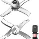 Paddle Blade Replacement Compatible with Ninja Creami NC300 Series Ice Cream Makers, Ninja Creami Blade Paddle Replacement(Stainless Steel)