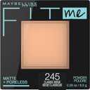 Maybelline Fit Me Matte + Poreless Pressed Face Powder Makeup & Setting Powder, Classic Beige, 1 Count (0.29 Ounce (Pack of 1))