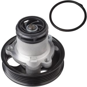 KEYOOG Professional Engine Water Pump Kit AW6050 (For L5 2.5L Only) Compatible With Vo-lkswagen 06-14 Beetle /10-14 Golf /05-14 Jetta /12-14 Passat /06-09 Rabbit (OE# 07K121011B 07K121011BX)