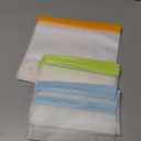 20 Pack Reusable Food Storage Bags,Leakproof Freezer Bags BPA Free Stand Up Sandwich Bags for Lunch Salad Fruit Travel,Dishwasher Safe(6 Gallon,8 Sandwich,6 Snack)