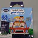 Rite Lite 6 Hanukkah Games On The Go - Jewish Board Games Chanukah Gifts for Kids Holiday Party Favors - Includes Tic Tac Toe, Checkers, Bingo, Chutes & Ladders, Four in a Row, Memory Game