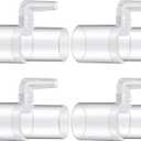 4 Pack Oxygen Enrichment Adapter, Oxygen Adapter Enrichment Port Connector fits CPAP Tubing Hose, Medical Grade Universal CPAP Tube Connector Compatible with Heated and Non-Heated Tube