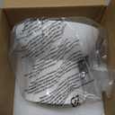 LoeJan Elevated Cat Food and Water Bowls Set, Extra Wide and Raised Ceramic Bowls, Anti-Vomit Whisker-Free Pressure Cat Feeder for Kittens to Adult Cats and Small Dogs (White, Water Bowl)