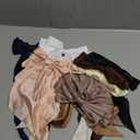 Hair Ribbon Clips with Long Tails - 8 PCS Cute Vintage Accessories for Women and Girls (Nude Neutral)