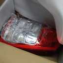Tail Light Chrome Bezel Compatible With 2019-2023 Dodge Ram 1500 Right Passenger Side Taillight Replace 55112988AE
