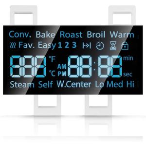 New DE07-00129A Range LED Display Board Fit for Samsung Electric Range - Oven/Stove, Better Than Oem Quality, Fits Model NE59J7630SB NE59J7630SG NE59J7630SS NE59J7630SW