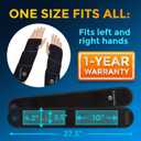 Wrist Ice Pack Wrap - Cold Therapy for Instant Pain Relief and Treatment of Carpal Tunnel, Tendonitis, Injuries, Swelling, Rheumatoid Arthritis, Sprains - Hand Support Brace with Reusable Gel Packs