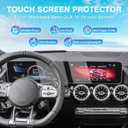 Karltys Tempered Glass Screen Protector for 2020-2025 2026 Mercedes Benz GLA GLB CLA CLA250 /2022-2025 EQB 10.25-Inch Touchscreen, Anti Glare Screen Cover for Mercedes Benz CLA Accessories