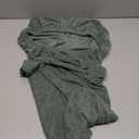 MOSAYT 100% Waterproof Dining Room Chair Covers Set of 4, Super Fit Stretch Jacquard Parson Chairs Slipcovers Removable Washable Chair Seat Protectors for Home, Kitchen, Banquet (Green)