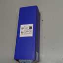 MIULEE Pack of 2 Decorative Linen Burlap Coastal Pillow Covers Farmhouse Accent Pillowcases for Sofa Car Couch Bedroom Living Room Decor 18x18 Inch Blue