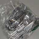 TININA 40-Piece Silverware Set, Heavy-Duty Stainless Steel Flatware Set for 8, Cutlery Set with Modern Round Handle, Mirror Polished Silverware for Home, Wedding, Restaurant, Dishwasher Safe