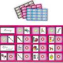 Customizable Checklist Board, Habit Tracker, and Chore Chart for Kids and Adults | Stay Organized with Daily Routines, Fitness, Self-Care, and Pet Care, For Fridge & Hang On Wall (Purple)