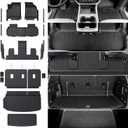 LUMWAY Floor Mats for 2024-2026 2027 GMC Acadia & Chevy Traverse 7 Seats