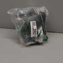 Amazon Basics Ceramic Space Heater, Portable Indoor Heating Solution, With Overheat and Tip-Over Protection, Thermostat, Non-Oscillating, 1500W, 7.52"D x 6.34"W x 9.45"H, Silver