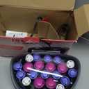 Remington Ionic Conditioning Hair Setter, 20 Velvet Hair Rollers, 6 Large (1), 10 Medium (1"), 4 Small (), Blowout Style Hair Curlers