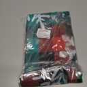 KALOR 3 Pack Christmas Tablecloth, 54 x 108 Inch Red Green Snowflake Large Disposable Table Cover, Waterproof Vintage Cloth for Party Decorations Supplies