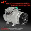 A-Premium Air Conditioner AC Compressor with Clutch Compatible with Hyundai Genesis 3.8L 2014-2016, Genesis G80 3.8L 2017, G90 3.3L 2017-2019
