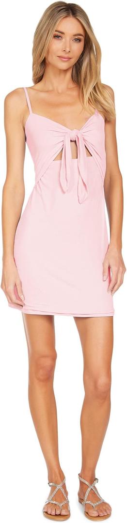 Michael Lauren Renton Spaghetti Cutout Tie Dress