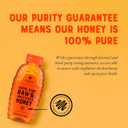 Nate's 100% Pure, Raw & Unfiltered Honey - Award-Winning Taste, 16 oz. Squeeze Bottle