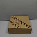 Trudave Men's Rain Boots Waterproof Garden Shoes, Ankle Rubber Work Boots, Camp Outdoor Snow Mud Boots for Farming, Hunting, Lawn Work, Size 8