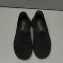 Skechers Womens Skechers Women's Hands Free Slip-ins Go Walk Flex-Relish (6 Wide, Black)