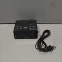 Homicial Digital Alarm Clock Radio with AM/FM Radio, Multi-Colors 1.4” LED Digits, Preset, Sleep Timer and Clear Display with Dimmer for Bedroom Bedside, Battery/Plug-in Powered