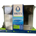 Brita Soho 6-Cup Black Water Filter Pitcher with Elite Filter, Reduces Lead