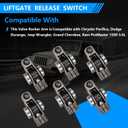 5047896AD Set of 6 Valve Rocker Arm Left or Right Compatible with Chrysler Pacifica, Dodge Durango, Jeep Wrangler, Grand Cherokee, Ram ProMaster 1500 3.6L V6 Replaces 5047896AC