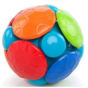 Bright Starts Wobble Bobble Activity Ball Toy, Ages 3 Months+
